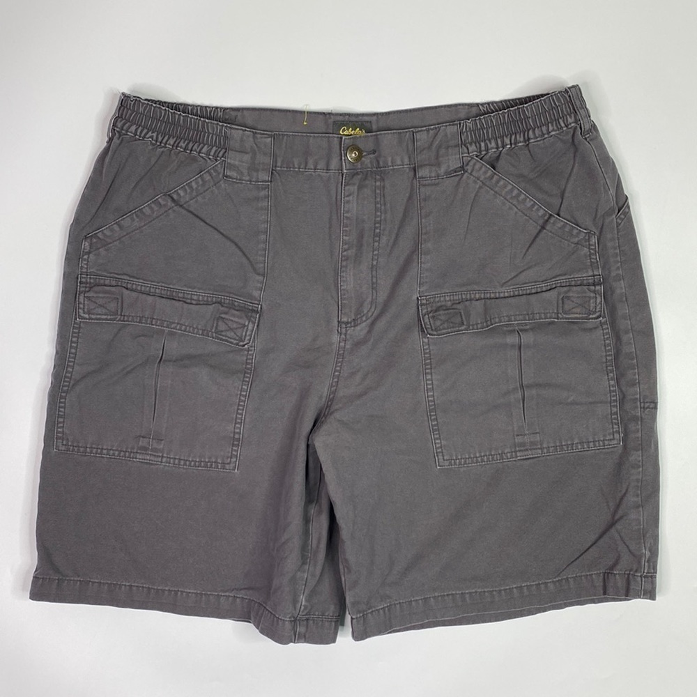 Cabela's Grey Cargo Shorts Size 42